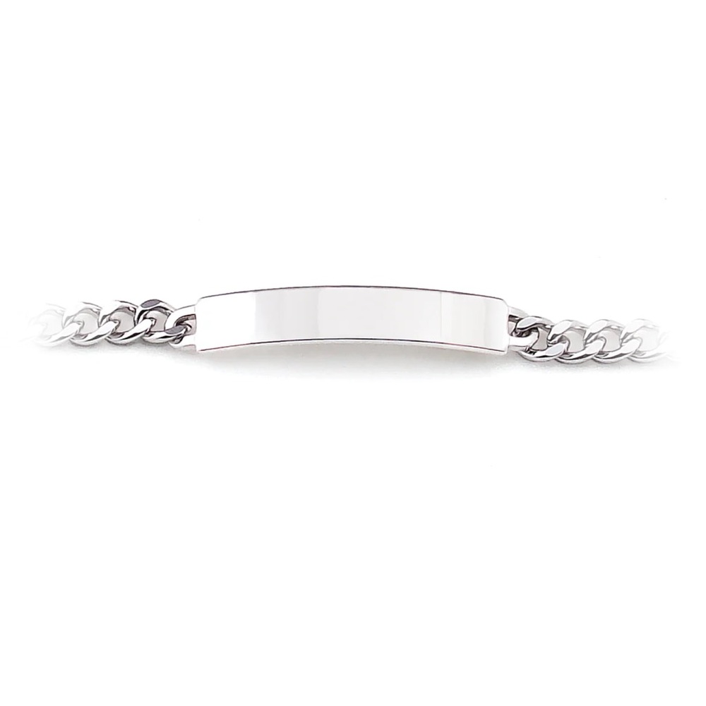 Speidel USA Unisex Engraved ID Bracelet